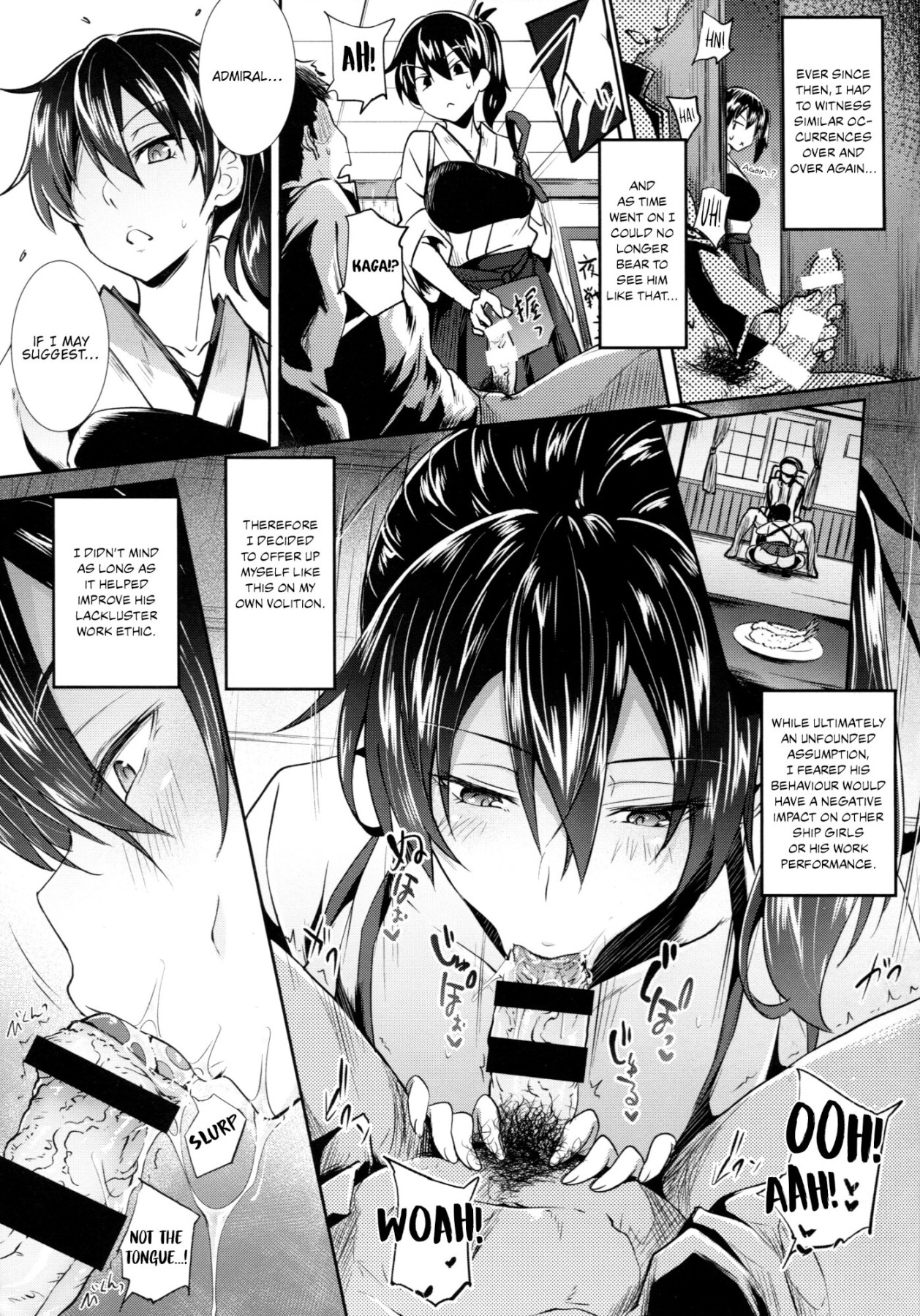 Hentai Manga Comic-Kaga's Milking Diary-Read-6